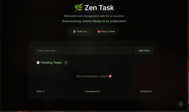 Zen Task