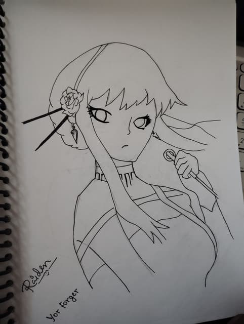 Sketch of Yor Forger